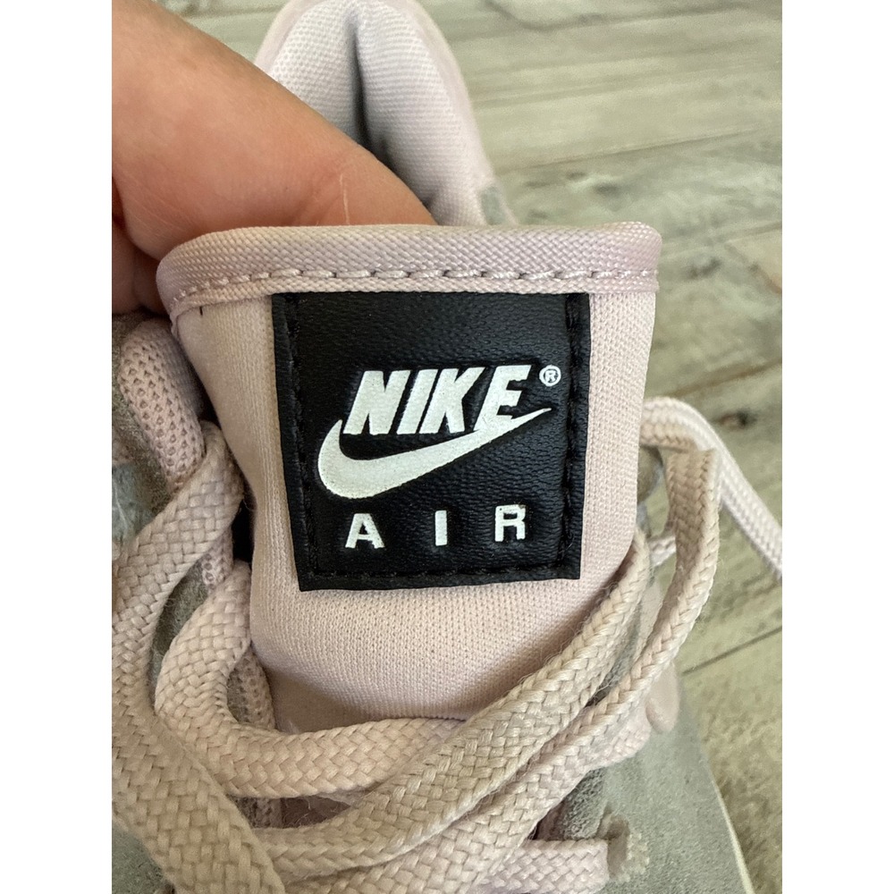 Nike Air Force 1 Sage Low Grey Pink Quartz Suede Platform AR5339-604 Womens 9.5 - Picture 7 of 8